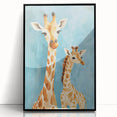Adorable Giraffe Nursery Wall Art - Kids Room Prints & Decor