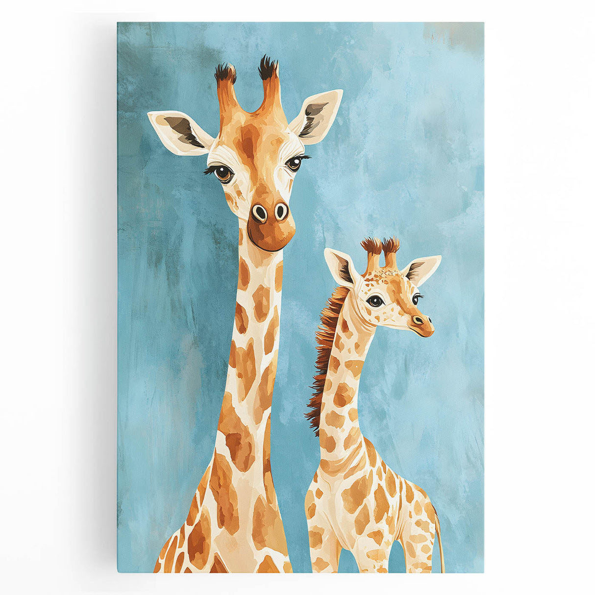 Adorable Giraffe Nursery Wall Art - Kids Room Prints & Decor