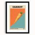 Extra large framed abstract art print featuring textured colorful fruits, ideal for living room decor.