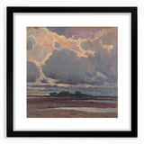 After the Storm - Moody Landscape by Lajos Csordák