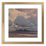 After the Storm - Moody Landscape by Lajos Csordák