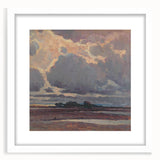 After the Storm - Moody Landscape by Lajos Csordák