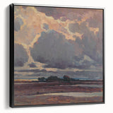 After the Storm - Moody Landscape by Lajos Csordák