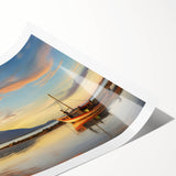 Extra large wall art featuring line art flowers in muted earth tones on a rolled print, suitable for large living room decor.