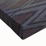 Black and white landscape art painting of an Azerbaijan scenery on stretched canvas, ideal for bedroom wall art.