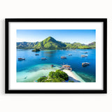Extra large abstract art print featuring vibrant.