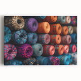 Black and white photograph of a Central American landscape on large stretched canvas, suitable for kitchen wall art.