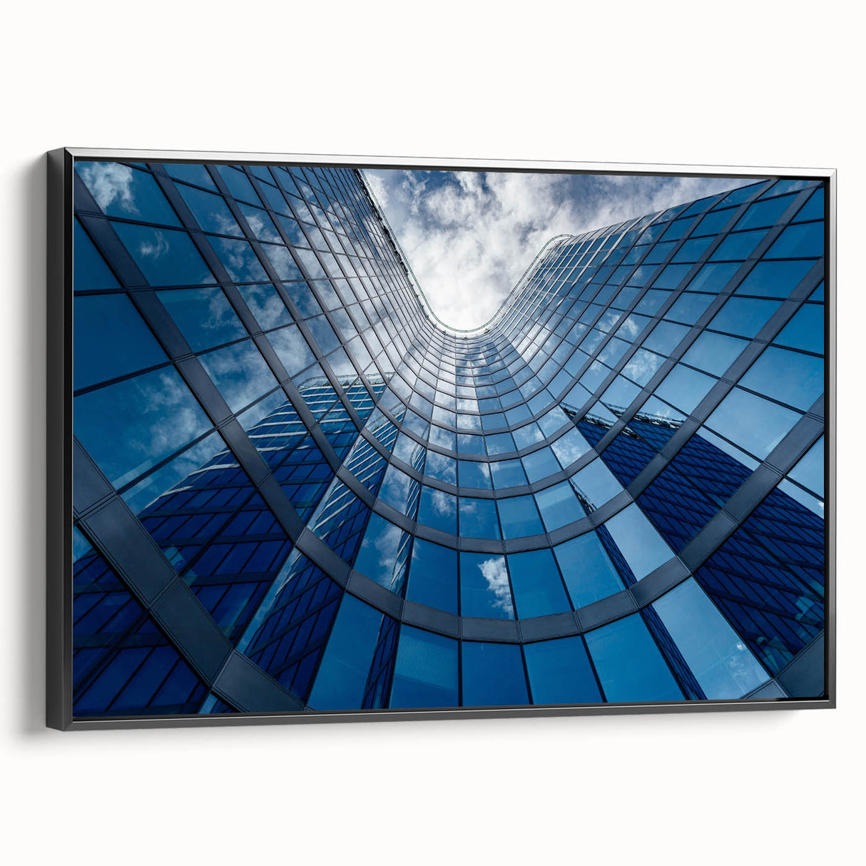Black and white framed canvas depicting Prague landscape, ideal for bedroom wall art in a vintage poster style.