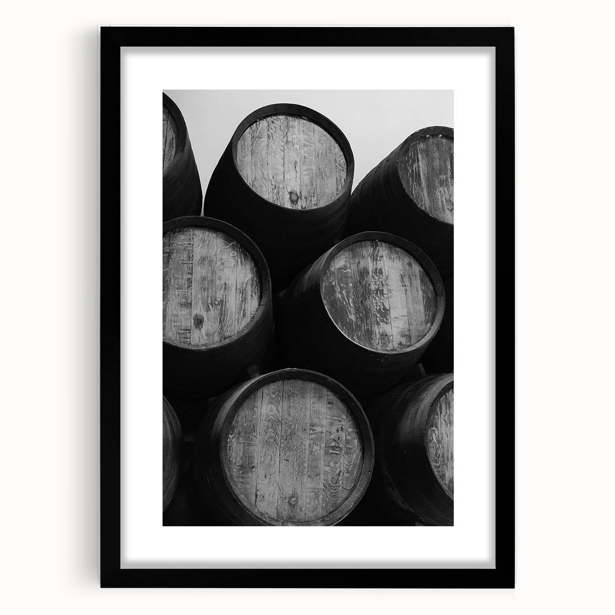 Abstract art print of Porto scenery in vibrant colors on a large textured canvas, ideal for living room decor.