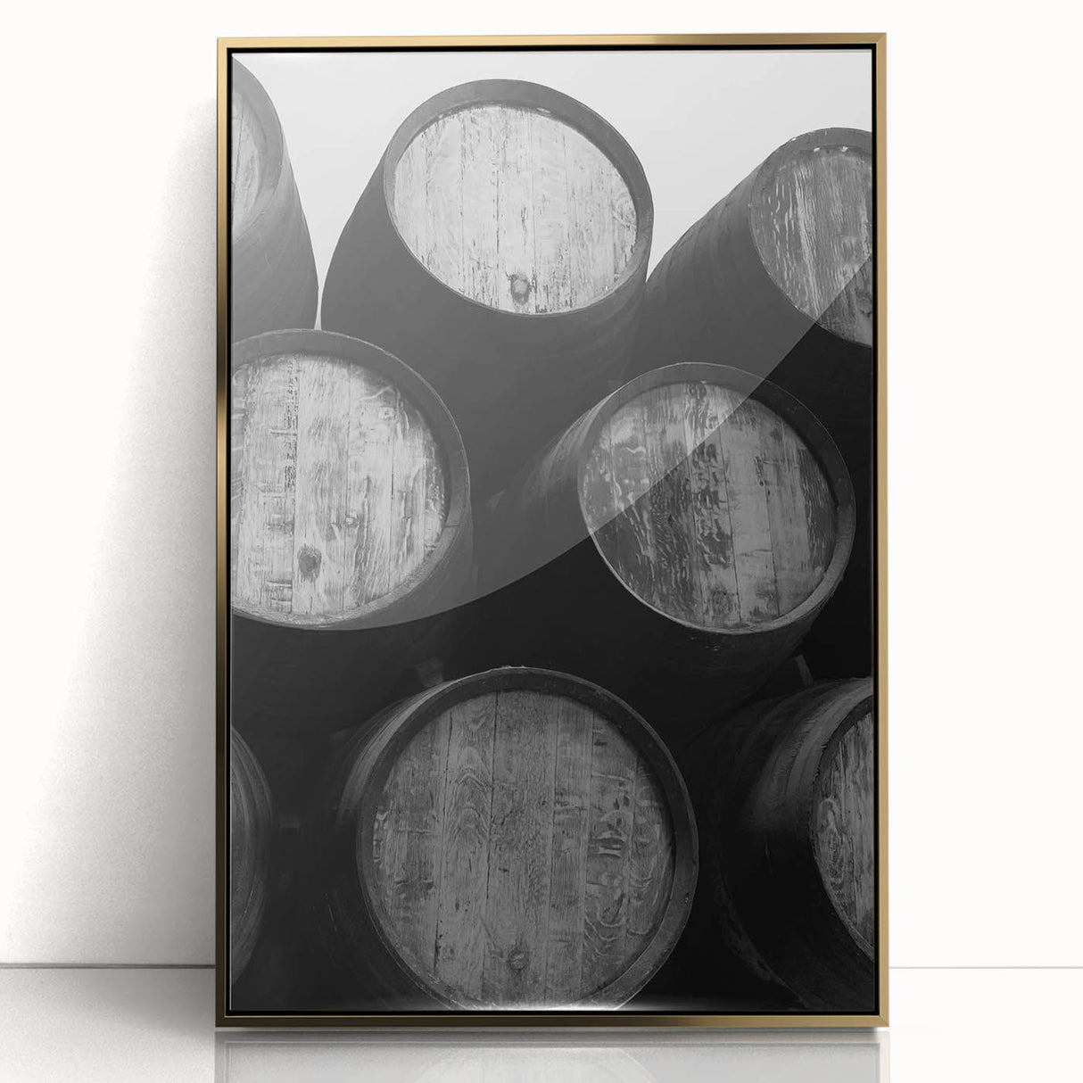 Art deco poster of Porto, Portugal with gold frames, vibrant hues, ideal for modern art wall decor or nursery.