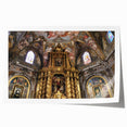 Rolled print of a Valencia, Spain scenery with vibrant floral elements in soft pastel shades, ideal for art wall dining room.