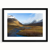 Extra large abstract art print depicting a colorful European landscape, ideal for living room wall decor.
