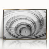 Large acrylic print of the Vatican scenery in muted gold tones, ideal for modern art wall decor.