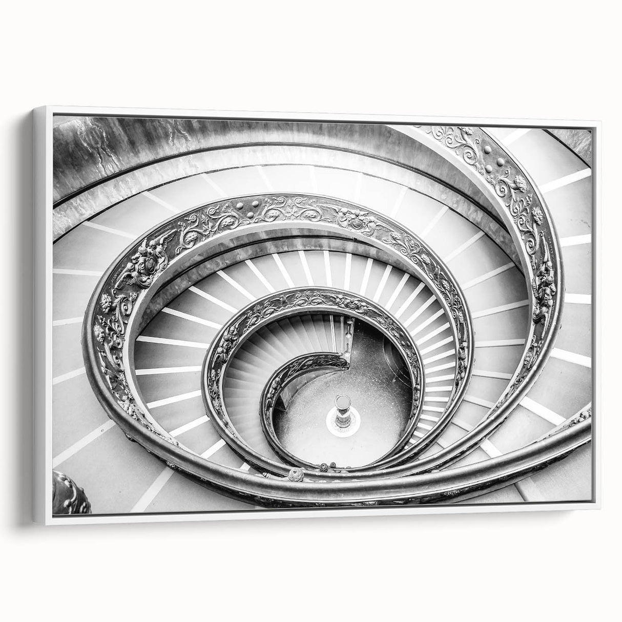 Vintage poster art of the Vatican on a large framed canvas, featuring muted earth tones, ideal for living room decor.