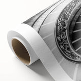 Art Deco style poster of the Vatican on rolled canvas, featuring pastel shades.