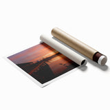 Extra large rolled print of Alabama scenery featuring vibrant green landscapes and soft blue skies.