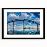 Extra large wall art featuring an abstract depiction of San Diego in vibrant, colorful hues, printed on textured canvas.