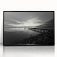 Large abstract wall art depicting Delaware scenery in muted earth tones on a framed acrylic print.