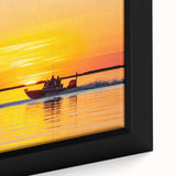 Textured black wall art depicting a vibrant Louisiana scenery on a framed canvas, ideal for living room decor.