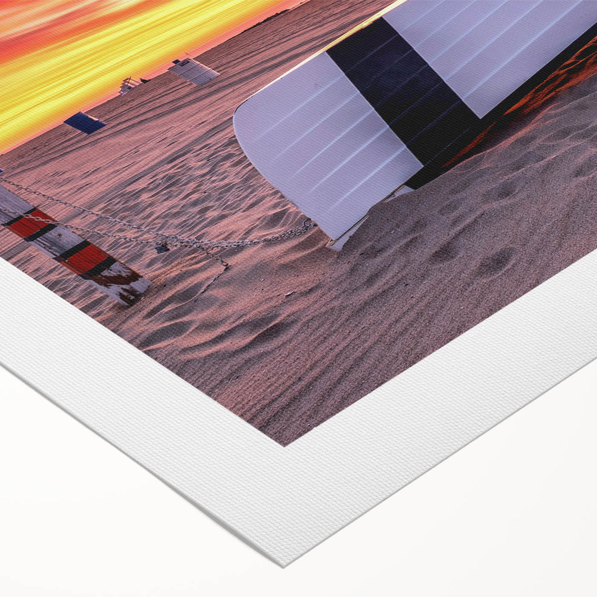 Art deco poster of New Jersey scenery in muted earth tones on rolled canvas, suitable for dining room wall art.