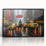 Large abstract wall art of Manhattan skyline in muted gray tones on a framed acrylic, ideal for modern art wall decor.