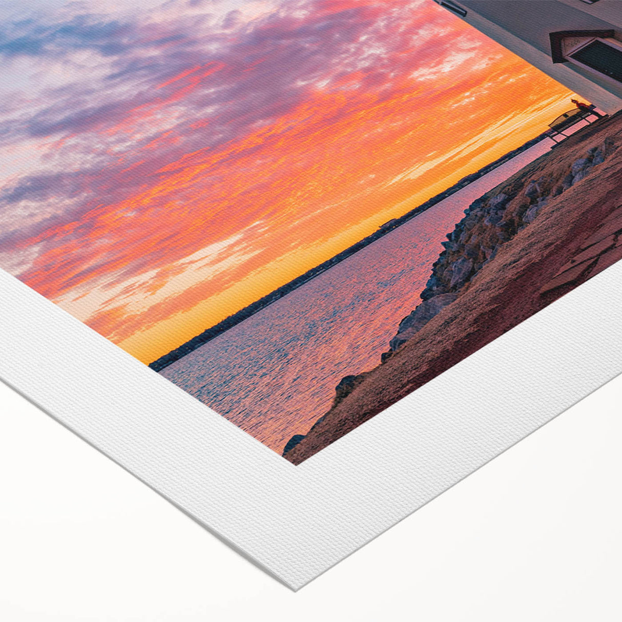 Art deco poster of Oklahoma scenery in muted earth tones on rolled canvas, suitable for dining room wall art.