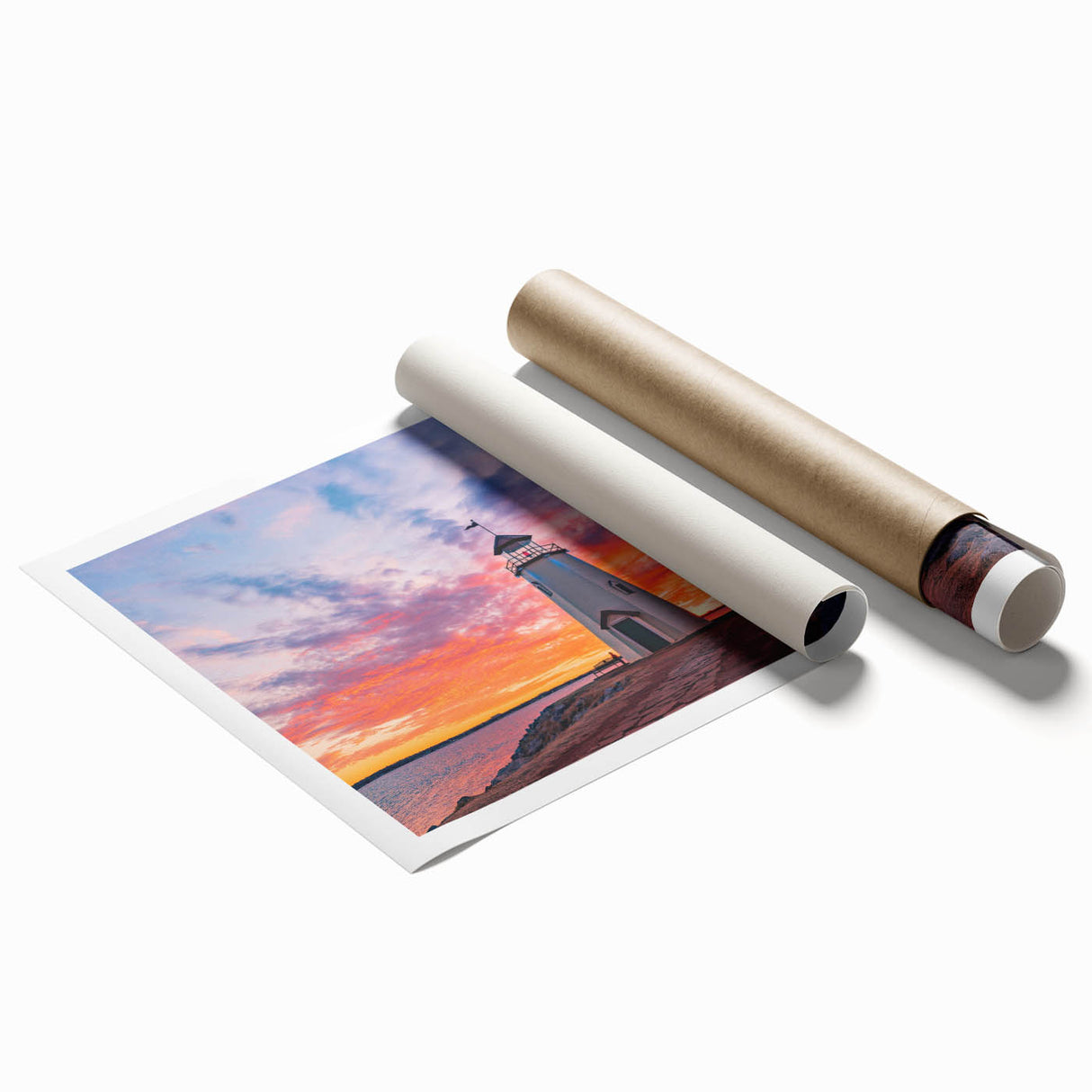 Extra large rolled print depicting vibrant floral art, ideal for classy bathroom or large living room decor.