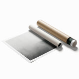 Extra large rolled print of Portland, Oregon scenery with vibrant floral elements, ideal for classy bathroom wall art.