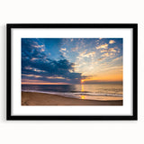 Extra large abstract art print featuring textured, colorful swirls, framed in black, ideal for living room decor.