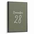 Black and white framed canvas featuring a vintage landscape painting, ideal for bedroom wall decor.