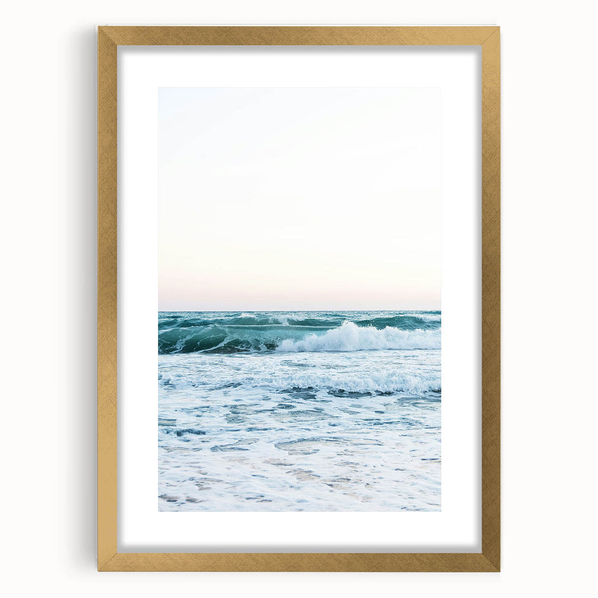 Extra large abstract art print with textured design in gold tones on canvas, ideal for living room decor.