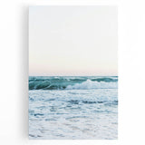 Large black and white abstract canvas print, ideal for kitchen wall art.
