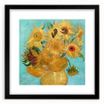 Extra large canvas print of abstract art with vibrant colors and textured details, ideal for living room decor.