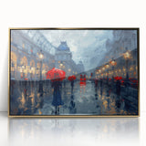 Framed abstract landscape wall art featuring vibrant gold accents and a modern design, perfect for enhancing contemporary home decor. This piece adds elegance and sophistication to any room setting.