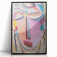 Meditation (1918) - Vibrant Abstract Expressionist Portrait by Jawlensky