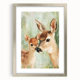 Gentle Deer Nursery Wall Art - Kids Room Prints & Baby Decor