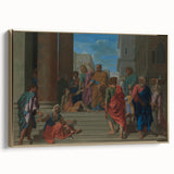 Baroque Art Scene with Classical Elegance - Antique Art Print