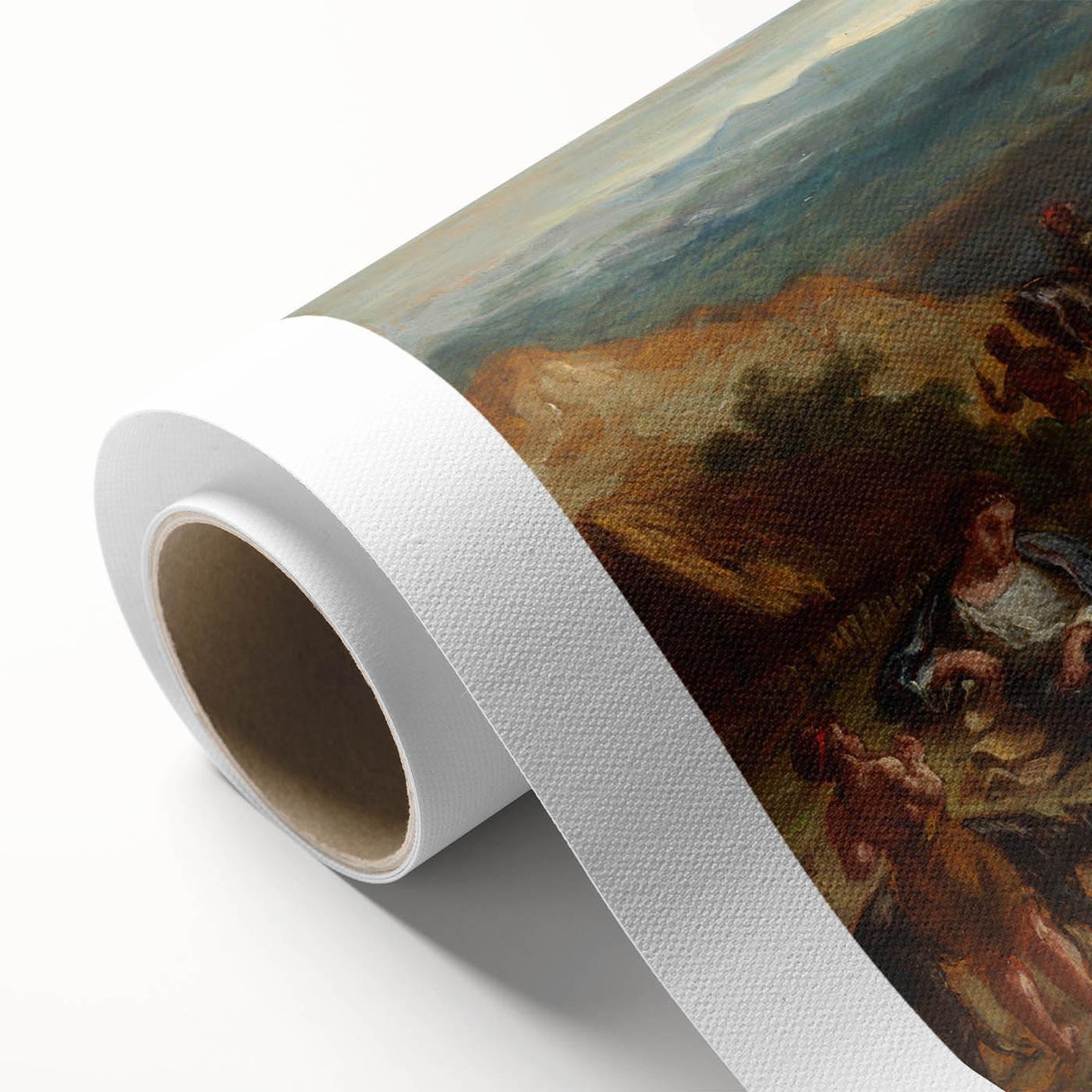 Ovid Among the Scythians by Delacroix - Romanticism Art Print