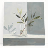 Vibrant abstract floral wall art on stretched canvas, showcasing bold colors and intricate details, perfect for modern home decor and artistic expression.