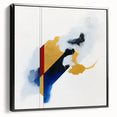 Contemporary Abstract Canvas – Geometric Colorfield Motion