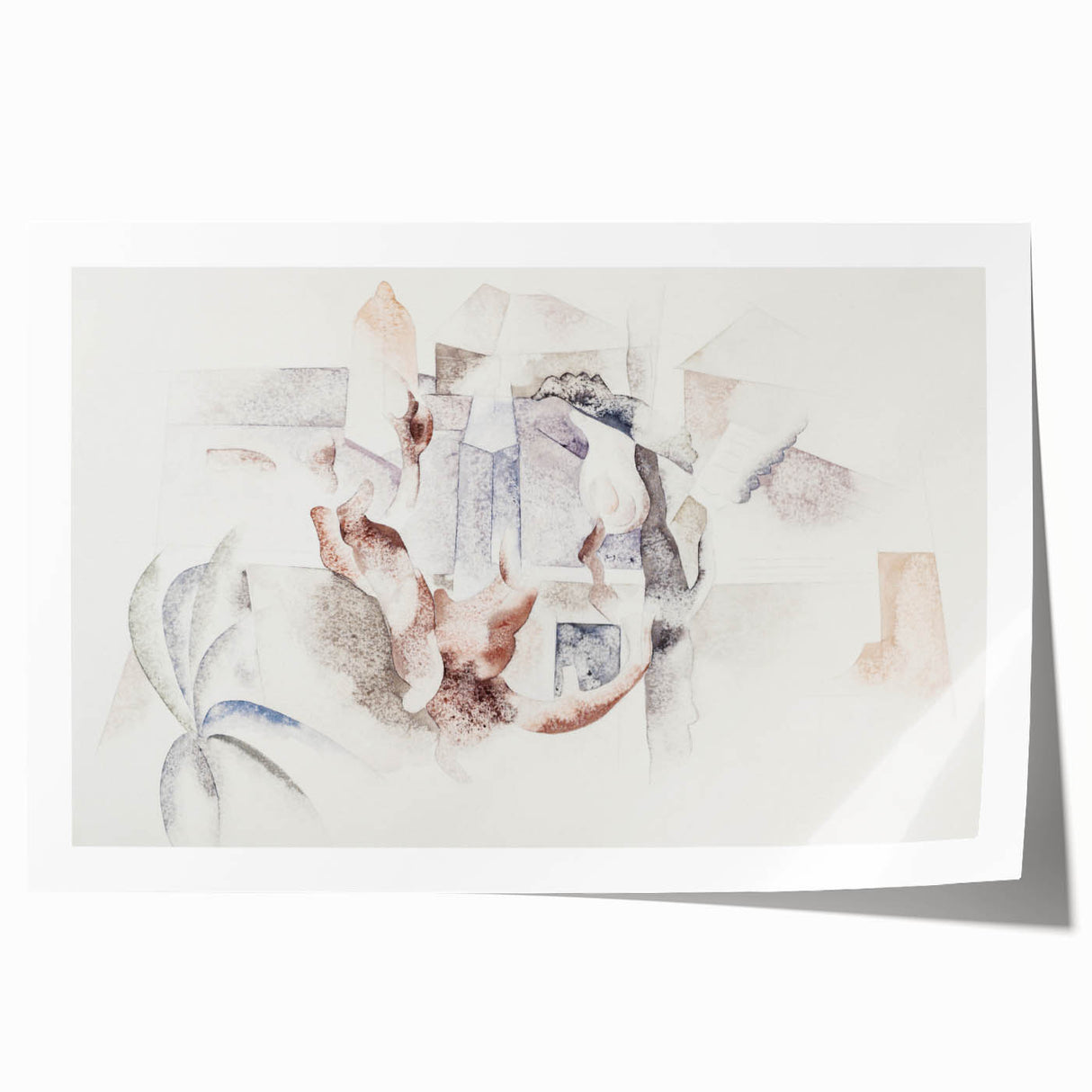 Abstract Bermuda Landscape - Contemporary Modern Wall Art