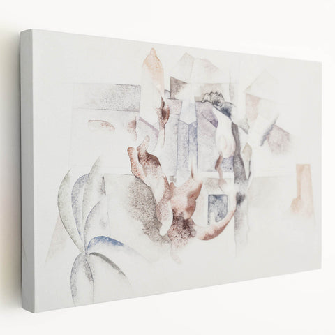 Abstract Bermuda Landscape - Contemporary Modern Wall Art