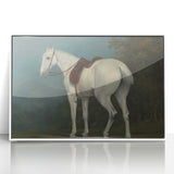 A Lady's Grey Hunter by Jacques-Laurent Agasse - Romantic Art Print