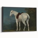 A Lady's Grey Hunter by Jacques-Laurent Agasse - Romantic Art Print
