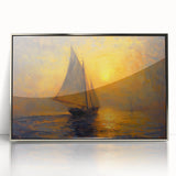 Framed acrylic wall art showcasing an abstract landscape design in calming silver tones, enhancing modern decor with its elegant style and unique texture.