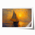 Abstract landscape wall art print showcasing vibrant colors and fluid shapes, capturing a serene natural scene. Perfect for modern home decor and artistic expression.
