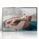 Realism Art Prints - The Gulf Stream by Winslow Homer Nautical Scene Art