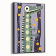 Kids Room Art Prints – Playful Alligator Illustration for Nursery
