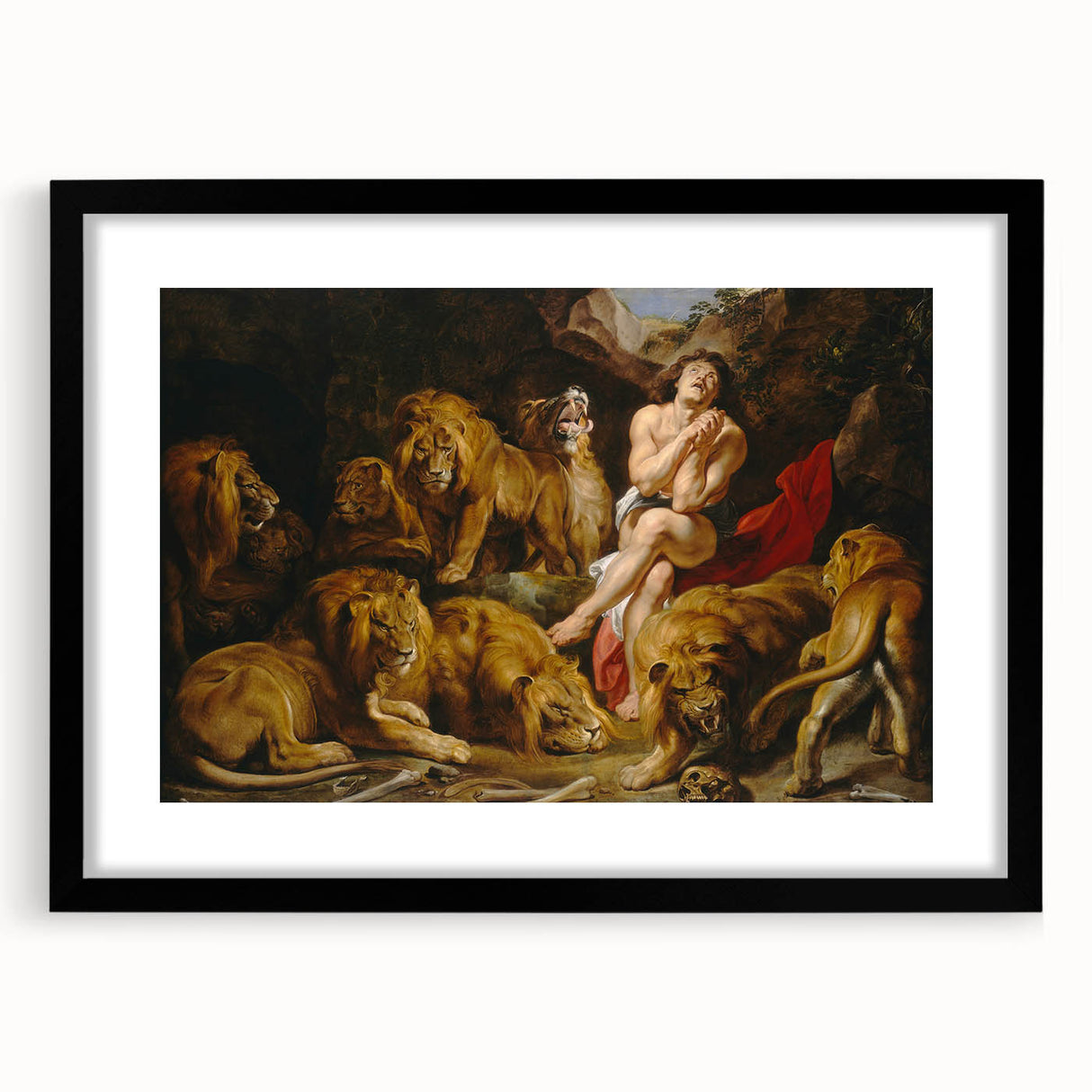 Rococo Art Print – Elegant Antique Design for Timeless Décor