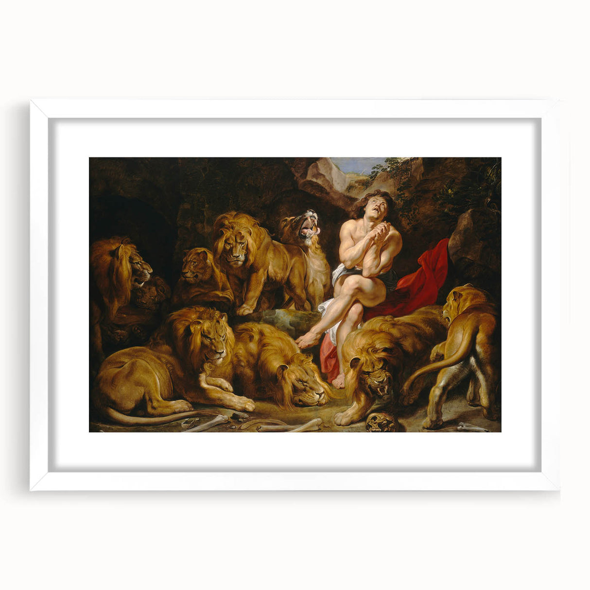 Rococo Art Print – Elegant Antique Design for Timeless Décor